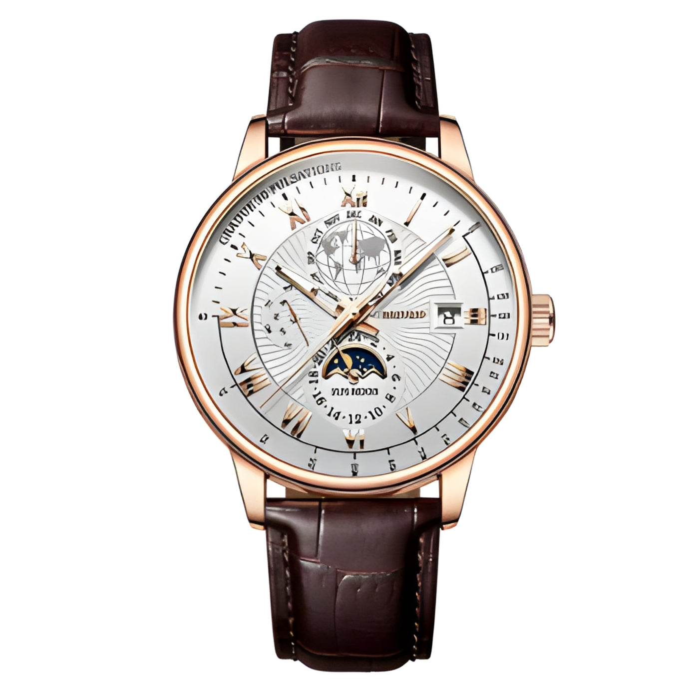 Julian | Global Voyager Moon Phase Watch