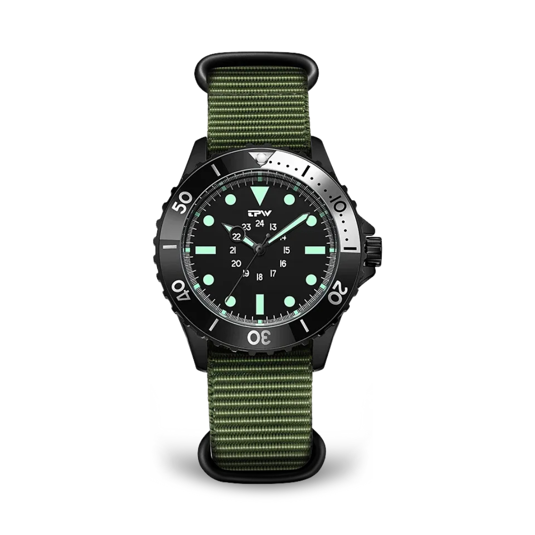 James & Cole Watches© - Tactical Waterproof Dive Watch