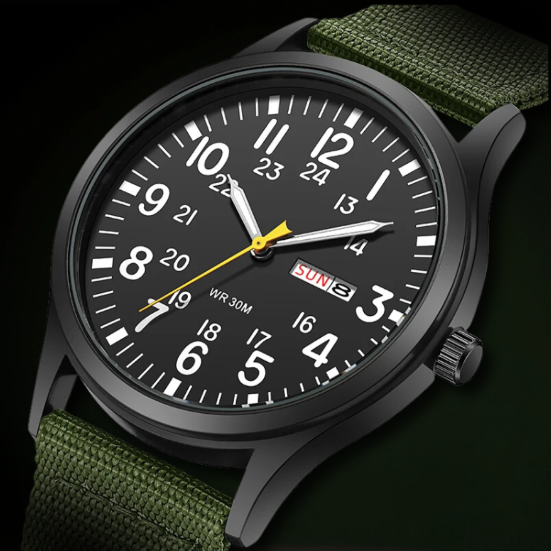 James & Cole Watches© - Robust Military Watch