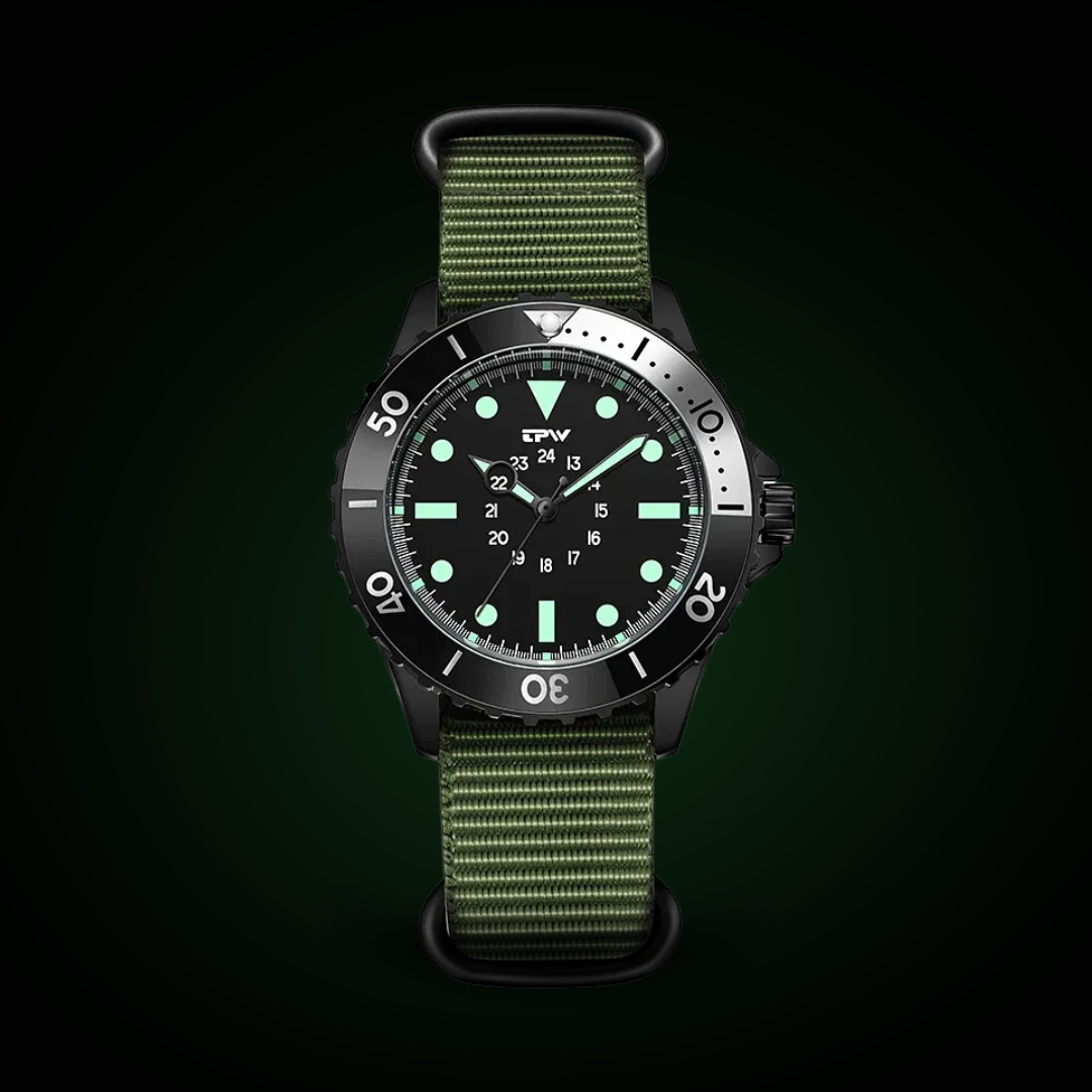 James & Cole Watches© - Tactical Waterproof Dive Watch