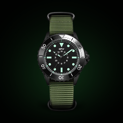 James & Cole Watches© - Tactical Waterproof Dive Watch