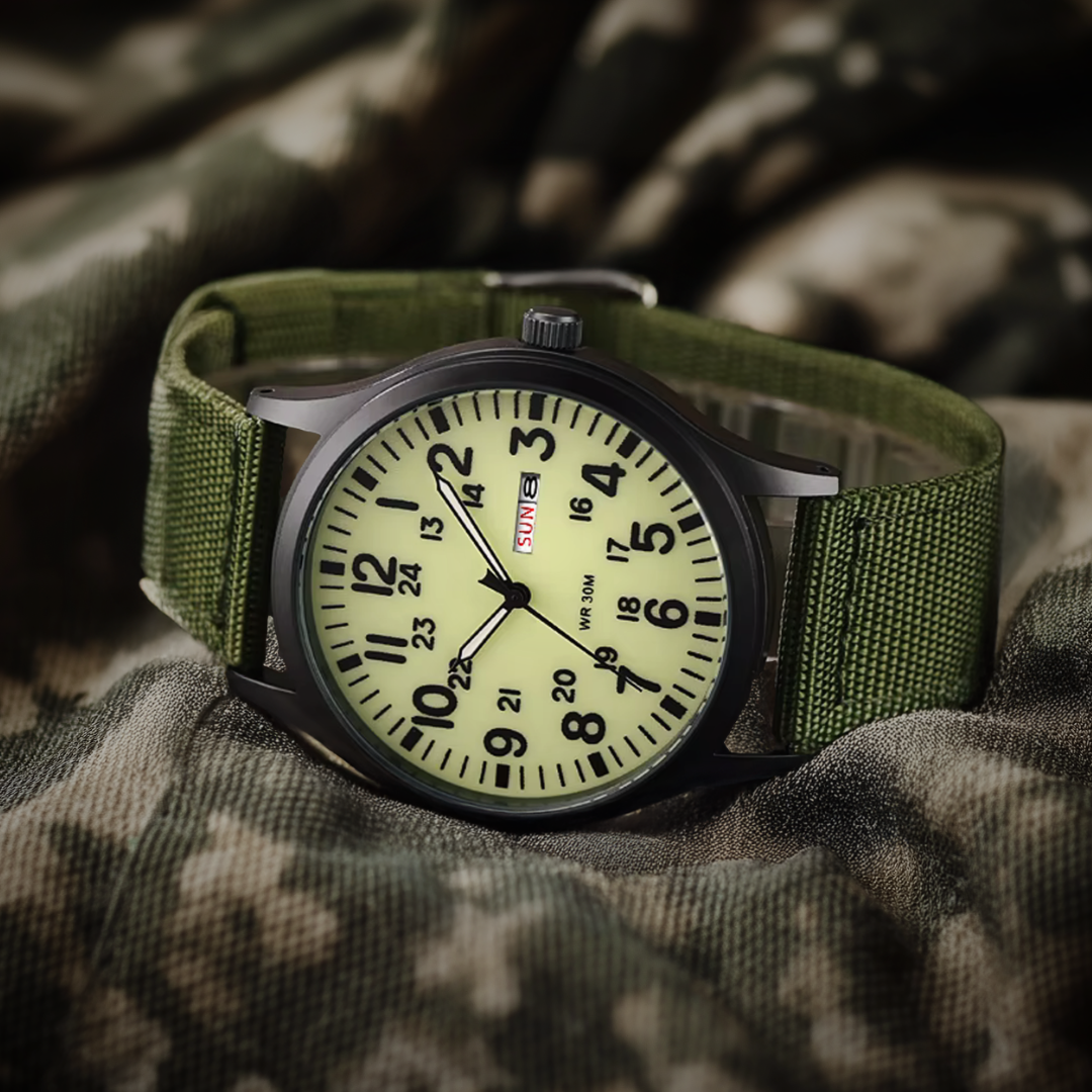 James & Cole Watches© - Robust Military Watch