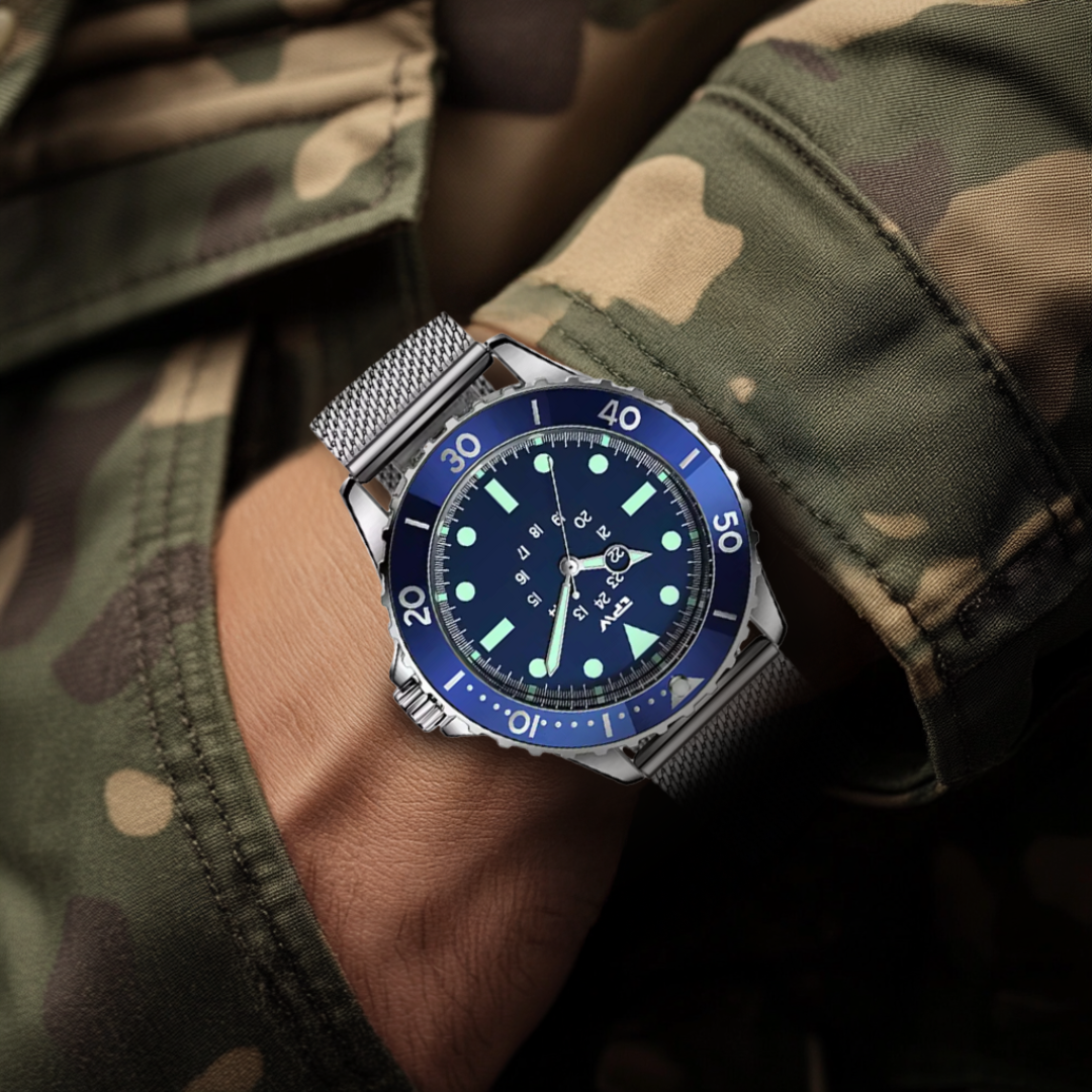 James & Cole Watches© - Tactical Waterproof Dive Watch