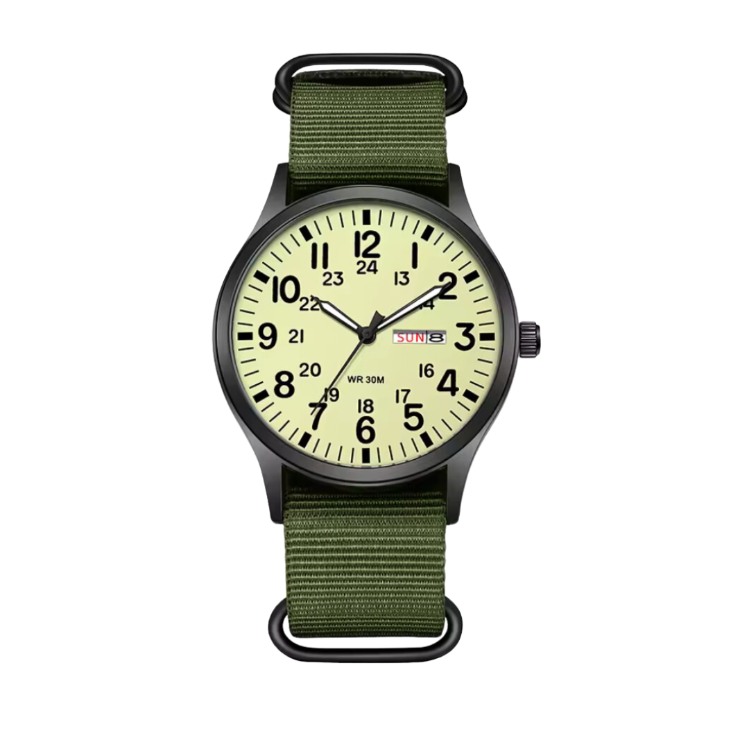 James & Cole Watches© - Robust Military Watch