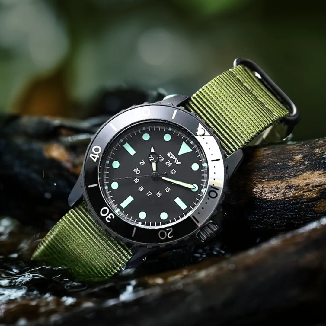 Tactical Diver Style Field Watch