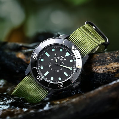 James & Cole Watches© - Tactical Waterproof Dive Watch