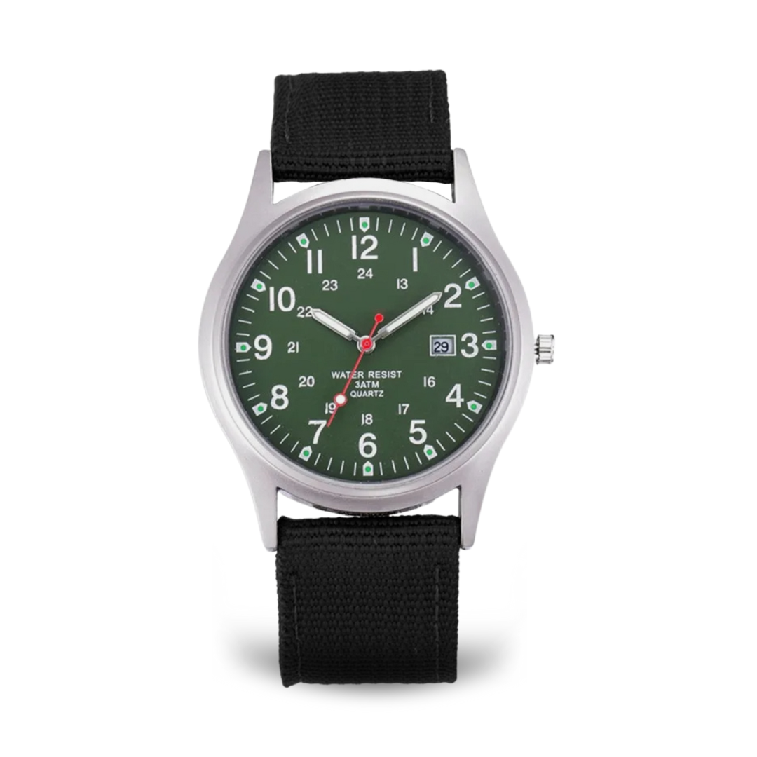 Casual Military Inspired Watch™ - Black Green