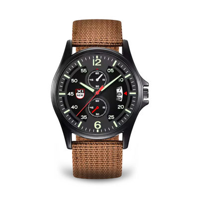 James & Cole Watches© - Military Quartz Watch