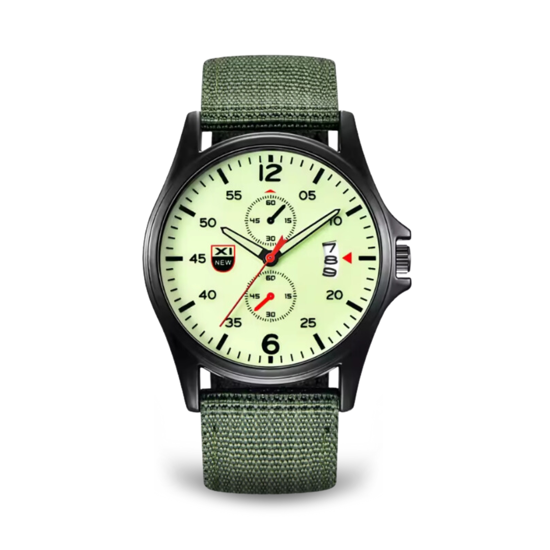 Military Quartz Watch™ - Fluorescent Green