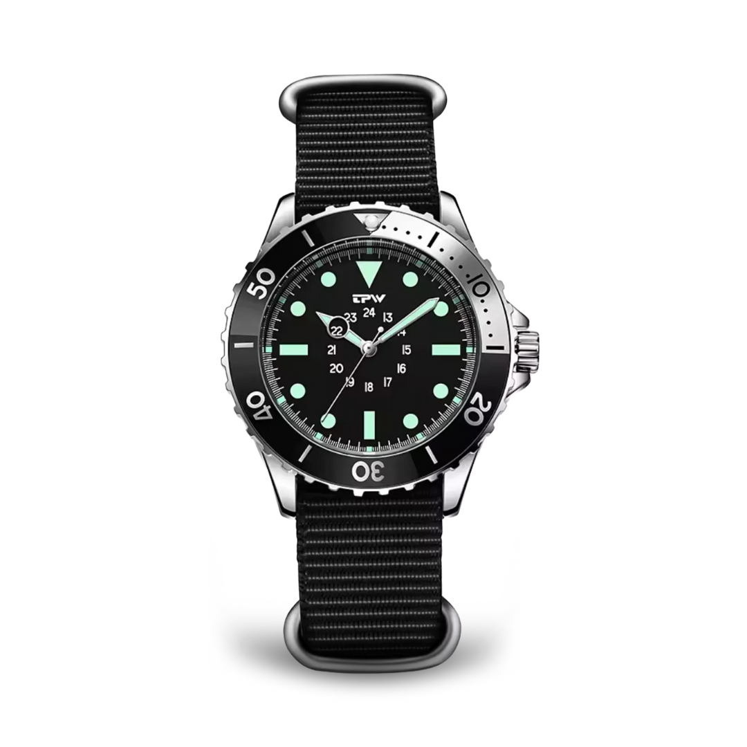 James & Cole Watches© - Tactical Waterproof Dive Watch